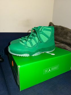 12.5 7Y 5.5 Y Air Jordan 11 Green Screen Monstars Space Jam