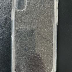 New Otterbox Symmetry Silver Flake Clear Case