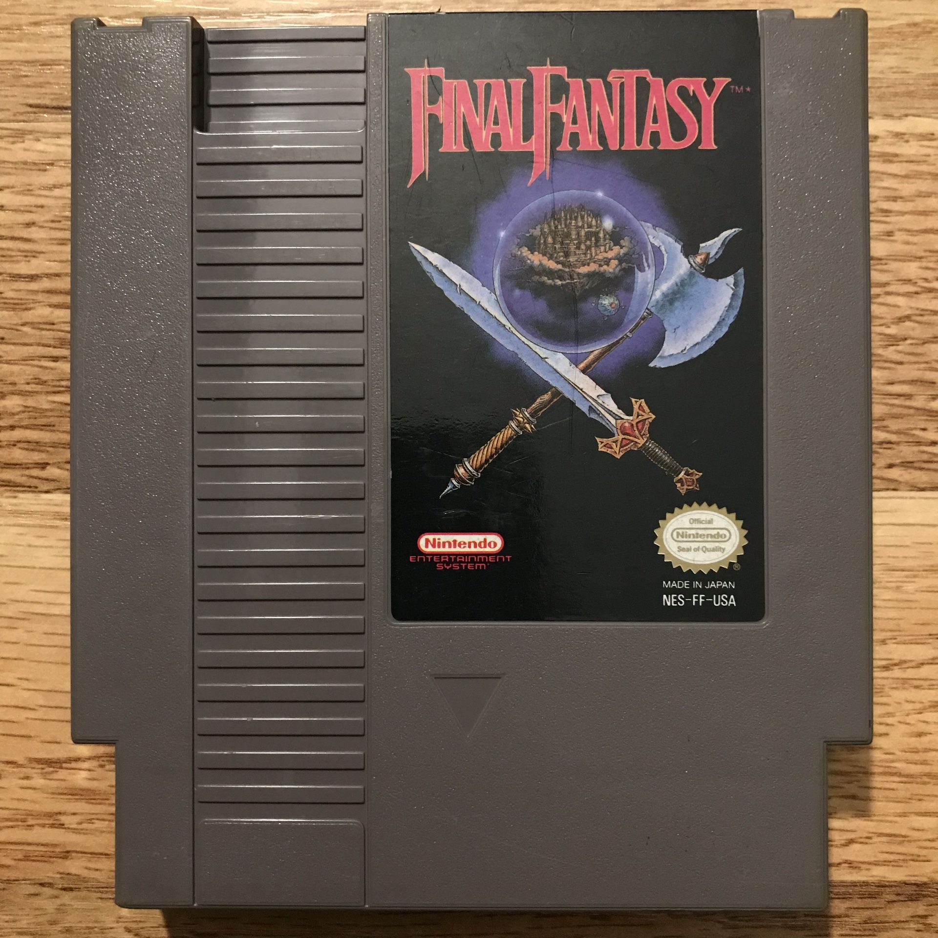 Final Fantasy Nintendo NES Game Only Tested and Working