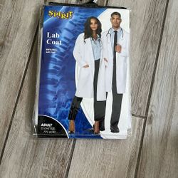 Lab Coat Costume in Adult Size
