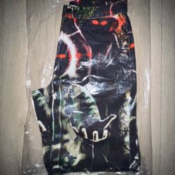Supreme Baggy Denim Shorts “Shadows”