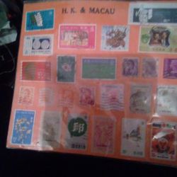 H.K & Macau Stamps