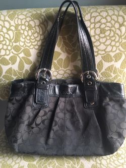 Coach hand bag