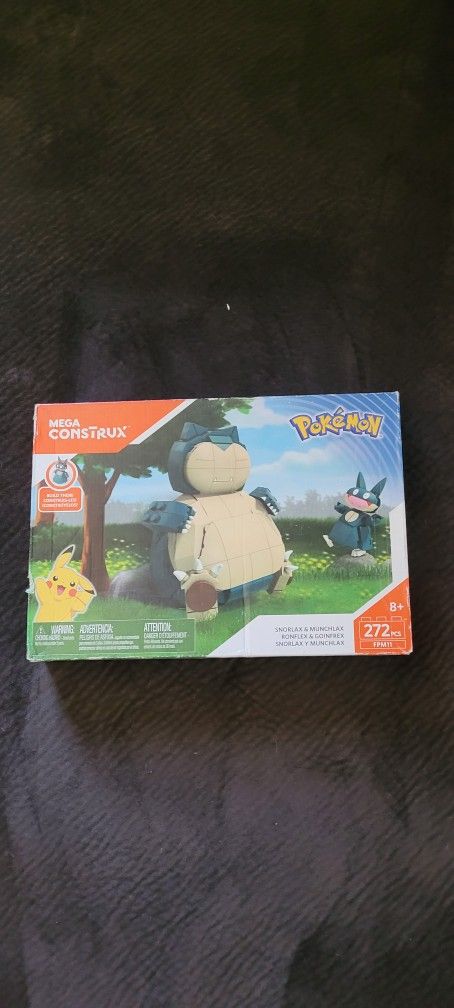 Pokemon Mega Construx Snorlax