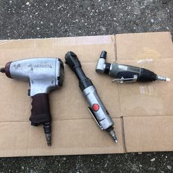 (3) Air tools Craftsman, Heskey ,cobalt  See picture for model number $100