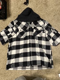 LRG Hooded Flannel