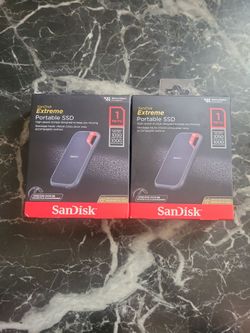 SanDisk Extreme Portable SSD 1TB – Lot of 2
