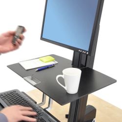 Ergotron Workfit Sit And Stand Workstation