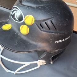 Rawilngs softball fast pitch helmet