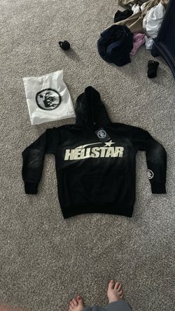 Black And White Hellstar Hoodie