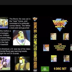 Bionic Six DVD Full Series 