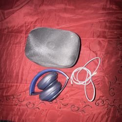 Beats Headphones Dark Blue