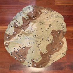 Vintage Gulf War Era Ruck Sack Cover Or Spare Tire Cover