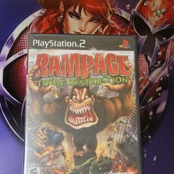 Rampage: Total Destruction (Sony PlayStation 2) 🏜🐊🏜