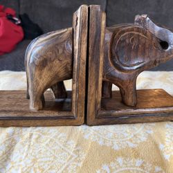 Elephant Book Ends 