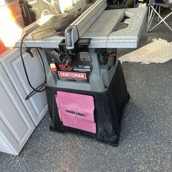 Table Saw Craftsman 