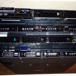 Dell, HP, and ZTS 1U servers
