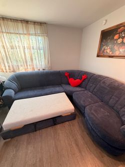 3 pcs sofa set / retractable bed