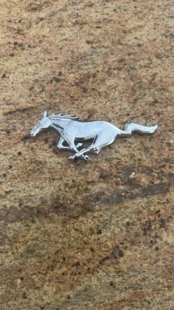 Original Mustang Car Emblem