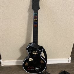 PS3 Guitar Hero Les Paul Red Octane Playstation