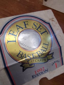 1992 Leaf Baseball Complete Set  In Box
