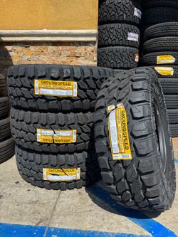 35x12.50r17 GROUDN SPEES MT 4 NEW TIRES INSTALLED ✅ INSTALADAS ✅