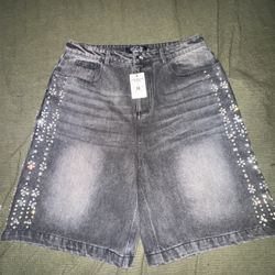 Vale Forever Rhinestone Shorts 