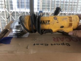 DeWalt grinder 1000 rpm