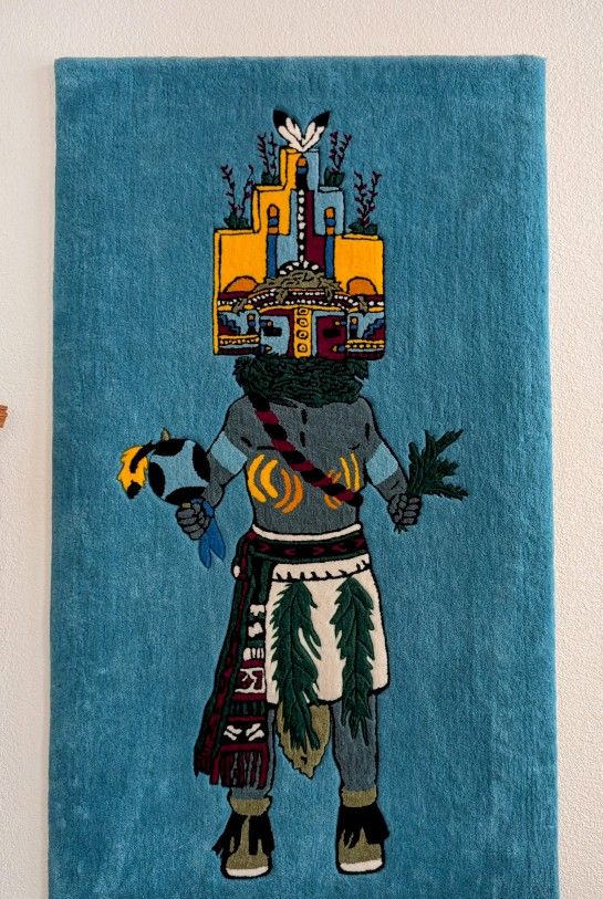 Kachina Wall Hanging Rug