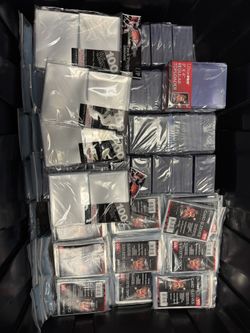Huge Lot Of Ultra Pro Deck Protector Sleeves, Regular Top Loaders, And Card Sleeeves