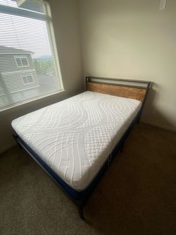 Queen Size Novaform Mattress + Frame