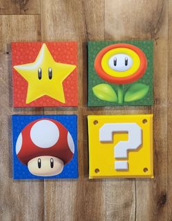 Super Mario Bros Wall Decor