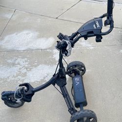 Alphard V2 with TFS + Clicgear Rovic RV1 Electric Golf Cart