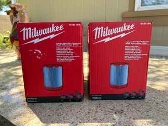 Milwaukee Large Wet/Dry Vacuum High Efficiency Filter