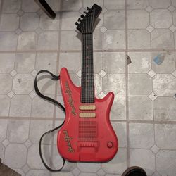 Vintage Rare Solid Gold Rockstar Guitar 🎸