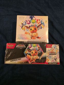 Pokemon Prismatic Evolutions sealed