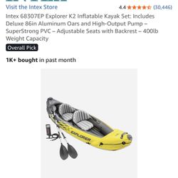 Inflatable kayak 