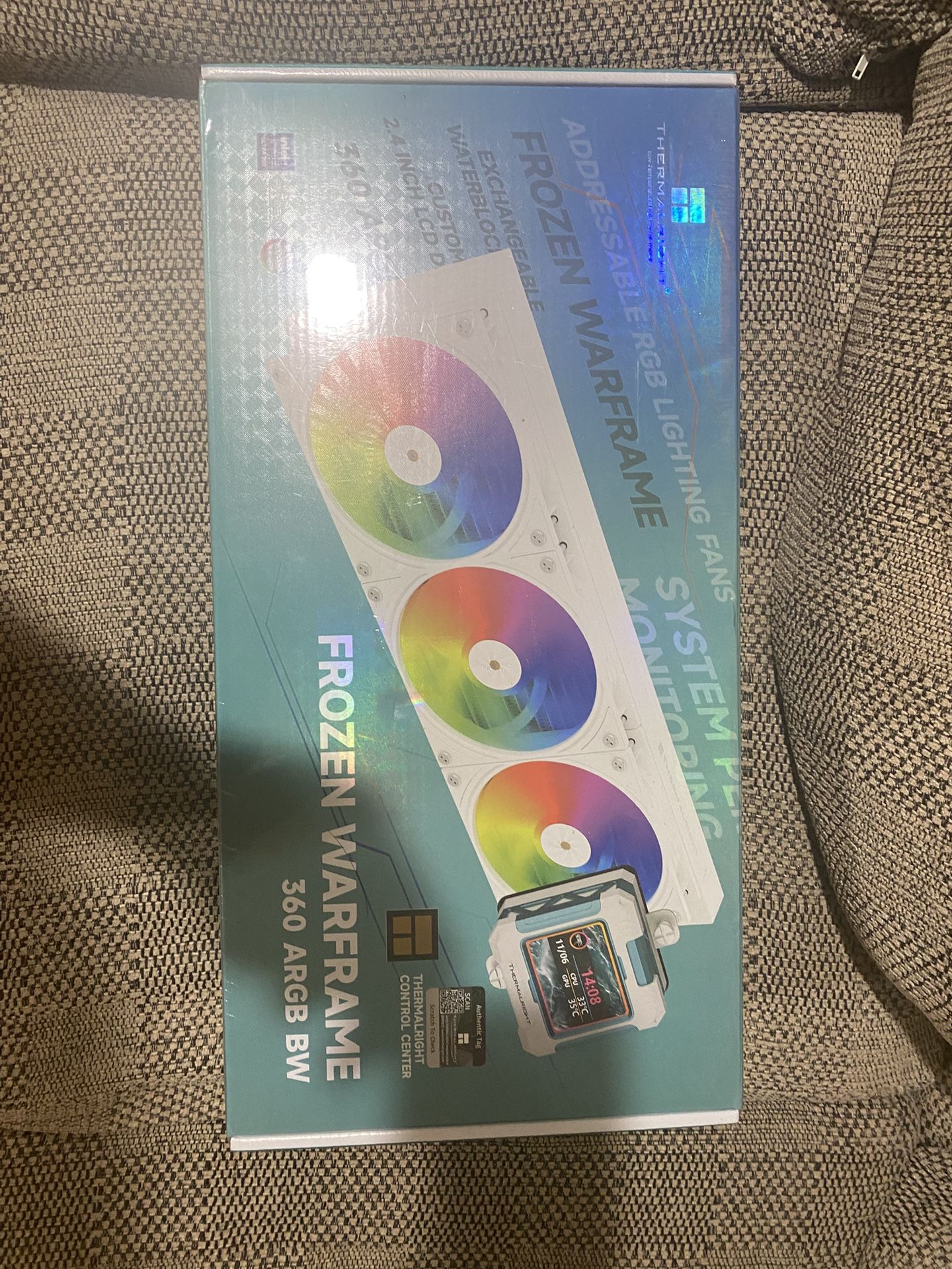 Thermalright white CPU cooler