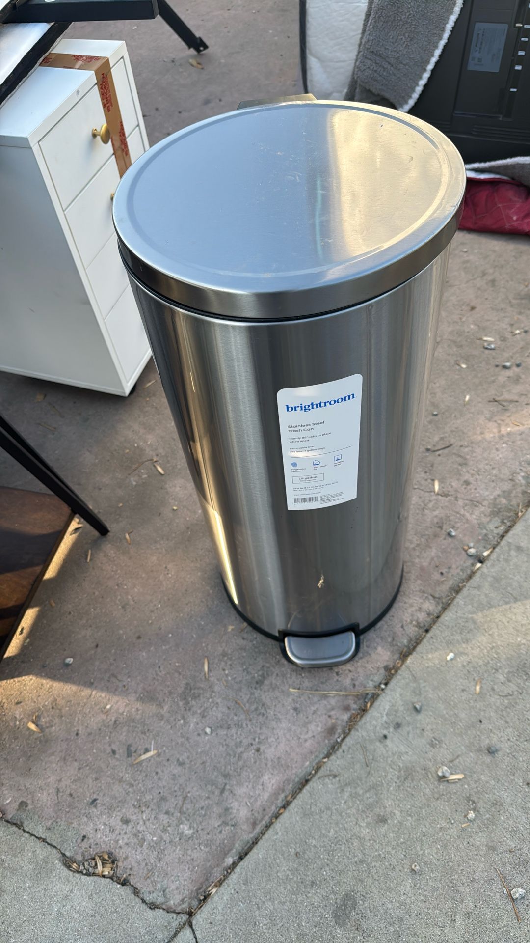 Stainless Steel Trash Can