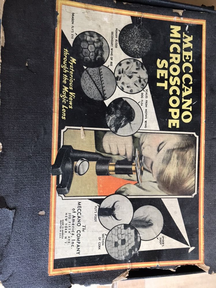 Antique Play chemist kit