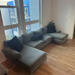 Grey Sectional Couch