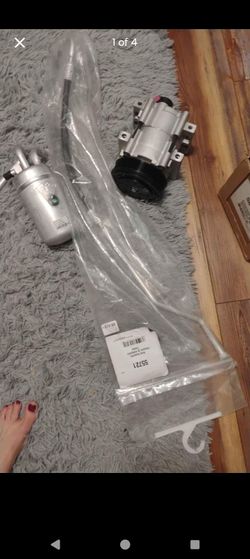 Ford AC Compressor And Lines And Filter Dryer NEW
