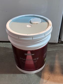 5 Gallon Paint Blue Gray Behr Marquee Interior Matte / Pintura 5 Galones Gris Azulado Interior Mat