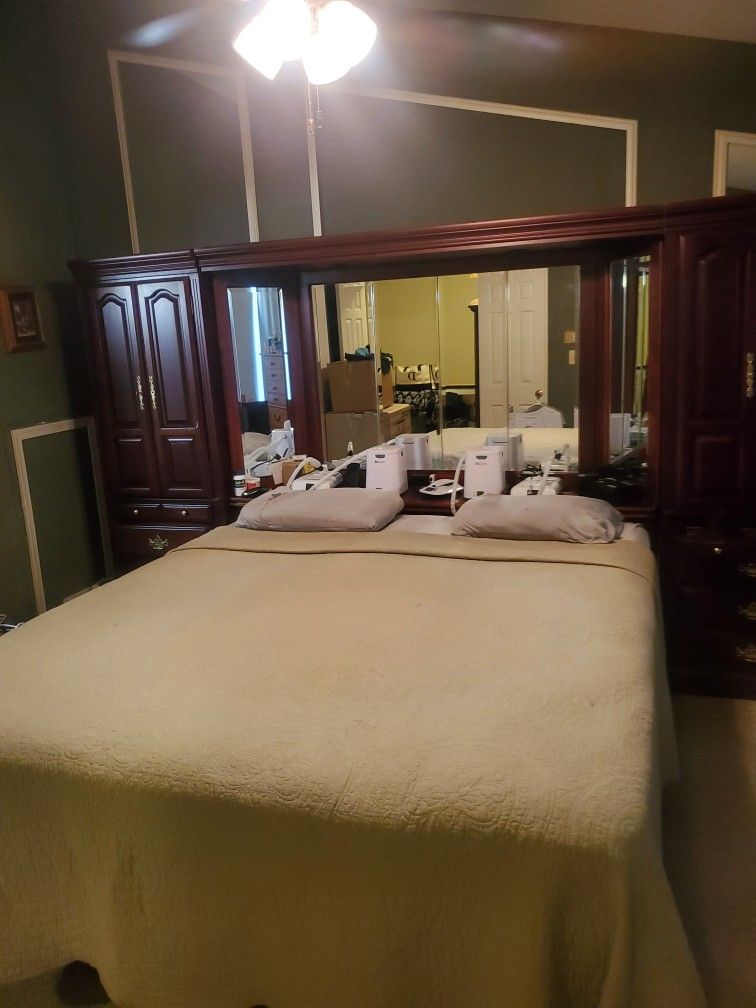 Bed and Dresser Set