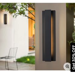 OUPAVOCS  21" Black LED Outdoor Wall Lights
ONLY 1 AVAILABLE