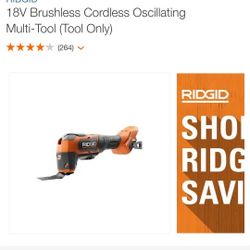 Ridgid 18v Oscillating Tool 
