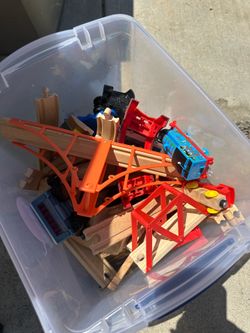 Thomas The Train and Wooden Track