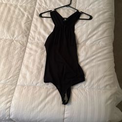 Bebe Black Bodysuit