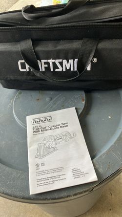 Craftsman 3-1/2 In. Trak-Cut Circular Saw with Miter-Guide Base