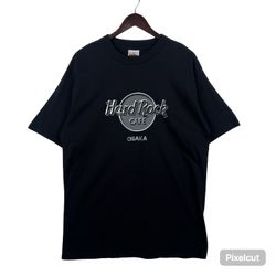 Vintage Osaka Japan Hard Rock Tee Sz LARGE